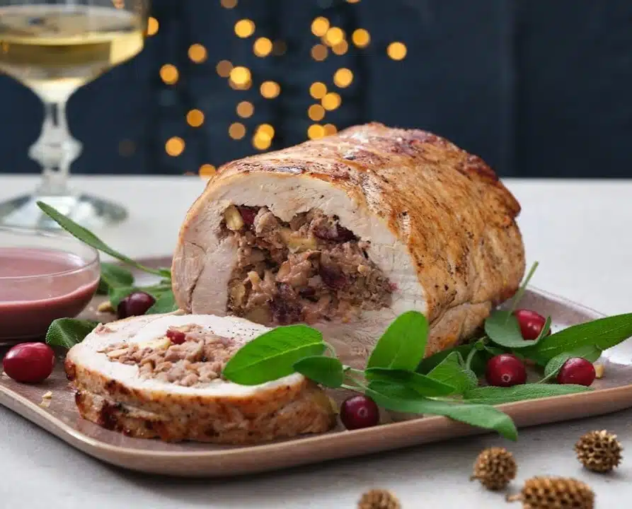 Poitrine de dinde farcie